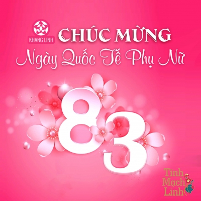 CHÚC MỪNG NGÀY QUỐC TẾ PHỤ NỮ 08/03