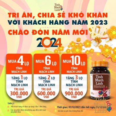 THÔNG BÁO CHƯƠNG TRÌNH “TRI ÂN, CHIA SẺ KHÓ KHĂN VỚI KHÁCH HÀNG NĂM 2023 CHÀO ĐÓN NĂM MỚI 2024”